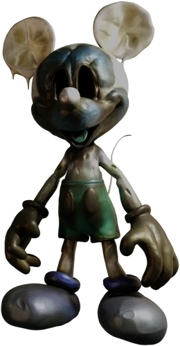Photo-Negative Mickey (Treasure Island/Oblitus Casa)