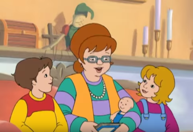 Caillou Narrator Retrained