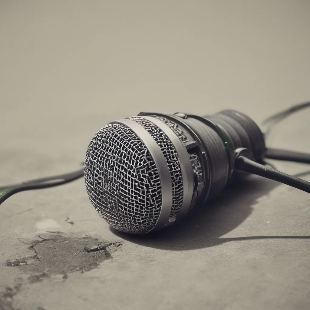 A broken Microphone
