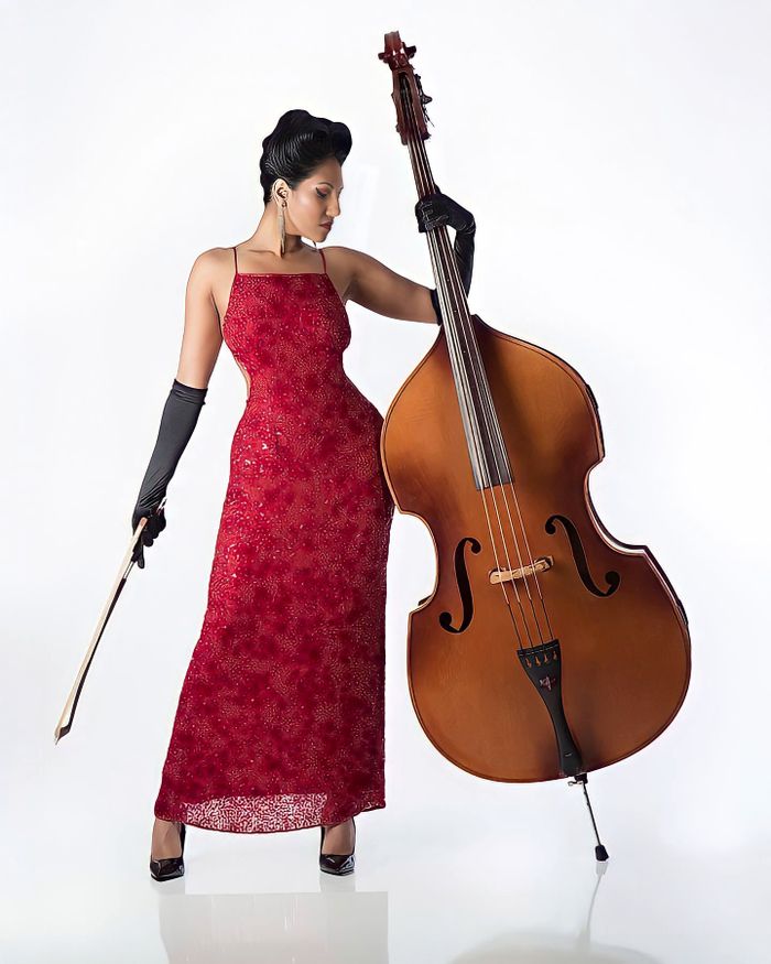 Literally a double bass