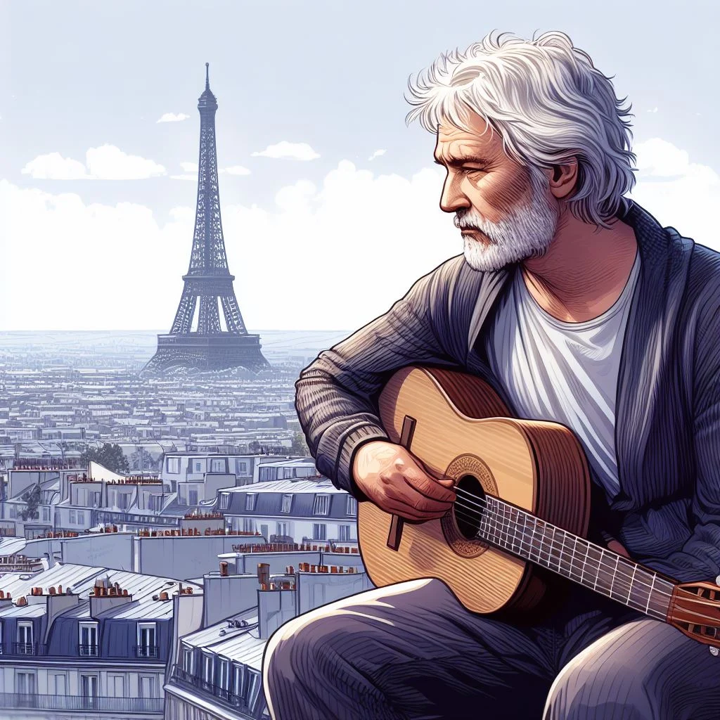 "Chanteur Français auteur compositeur arrangeur sa voix timbrée parfois cassée. Michel est également réalisateur et a travaillé avec les plus grands de la scène Française."