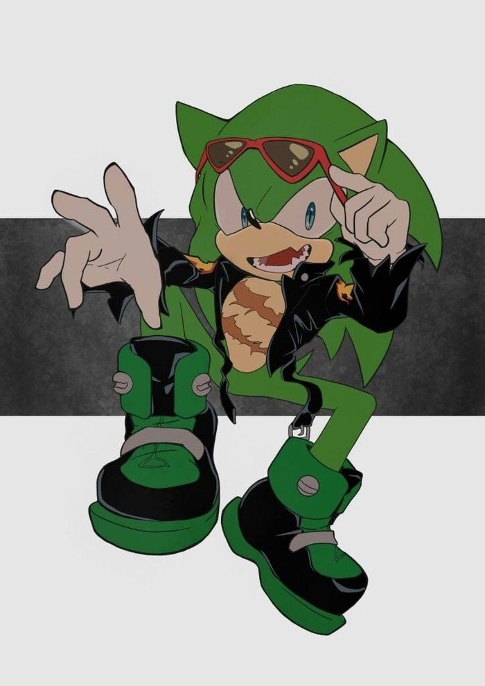 Scourge The Hedgehog(Another Voice)