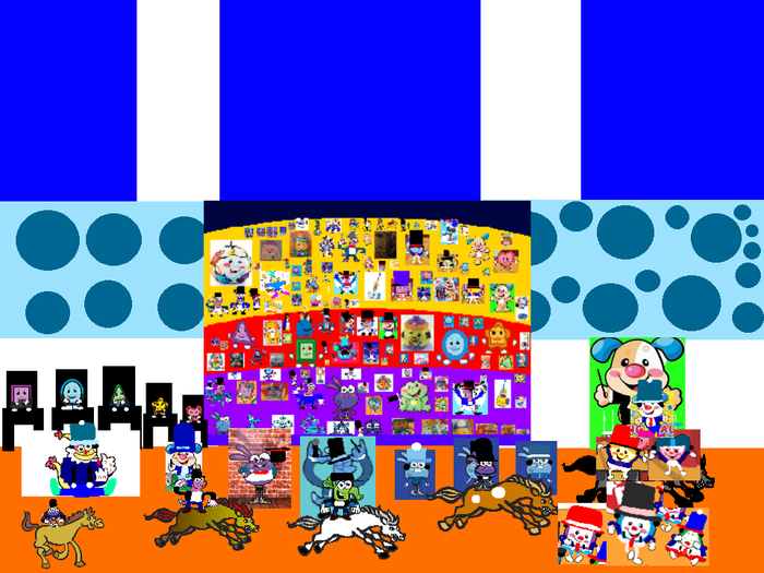 Laugh and learn GoNoOdle and Oswald the movie presents Cole brothers circus