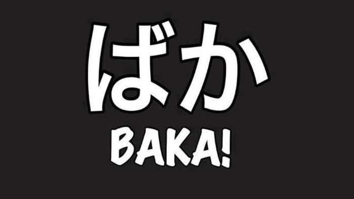 You kinda smell like a baka