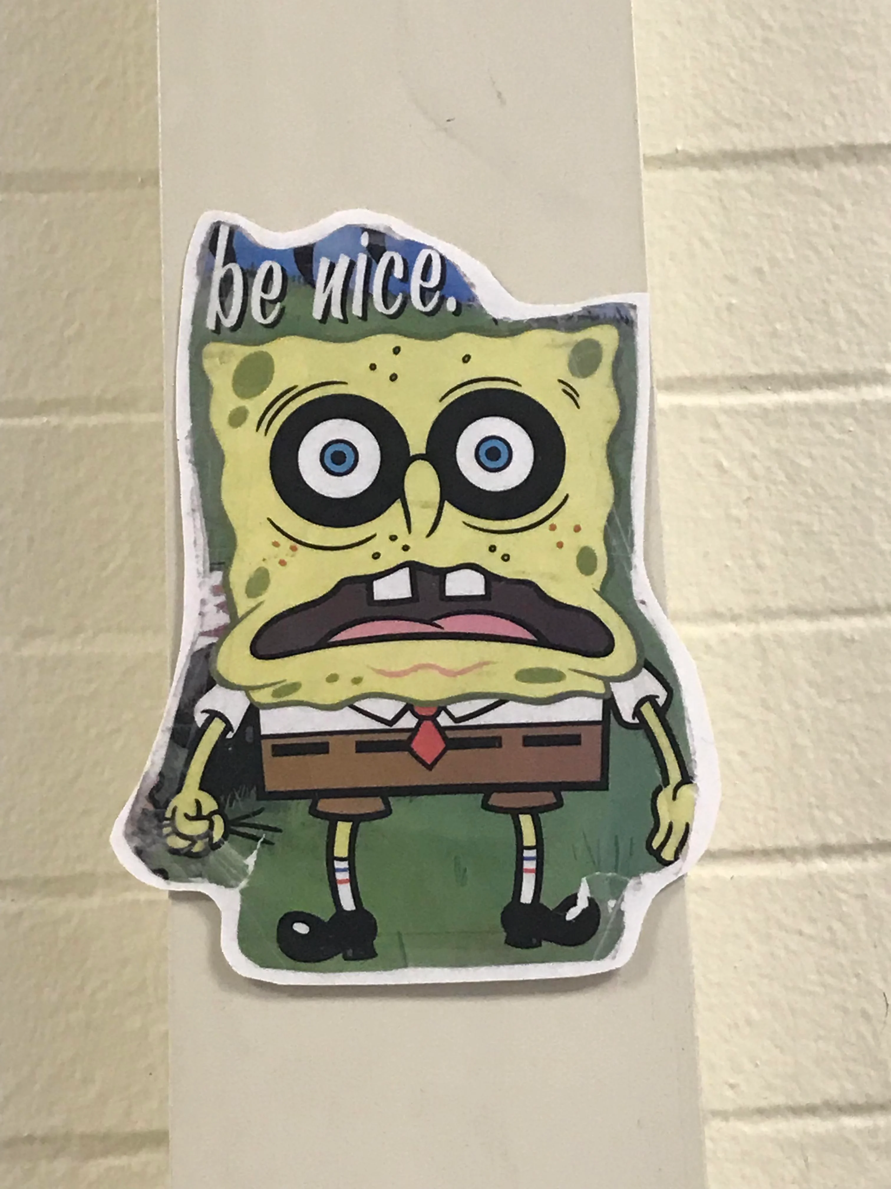 My cursed spongebob voice