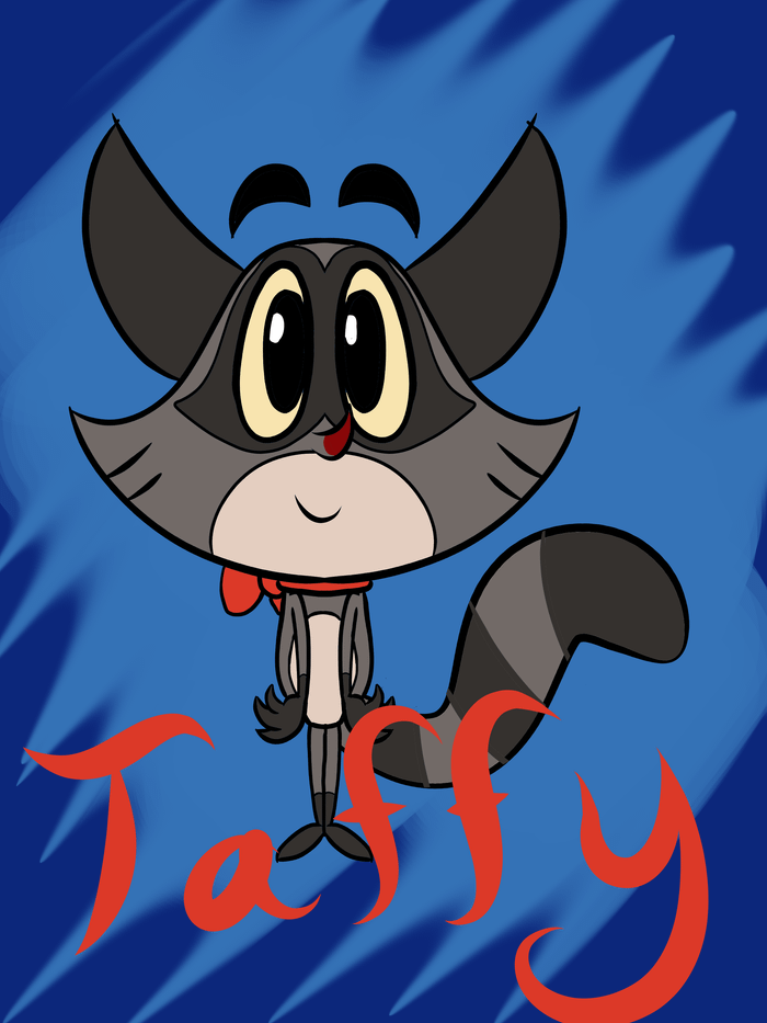 Taffy the Cat (Raccoon)