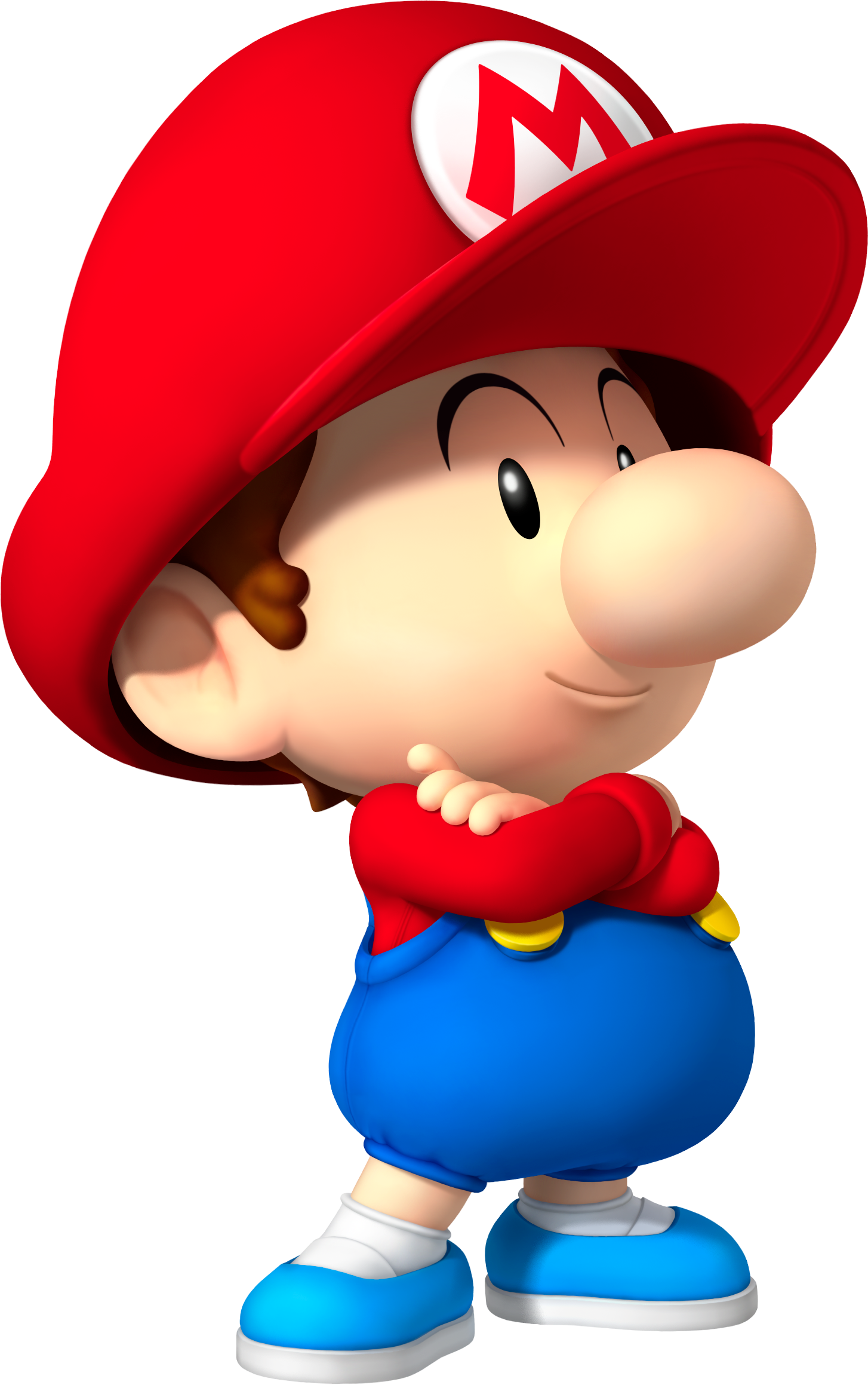 Baby Mario (Super Mario series) (redone version)