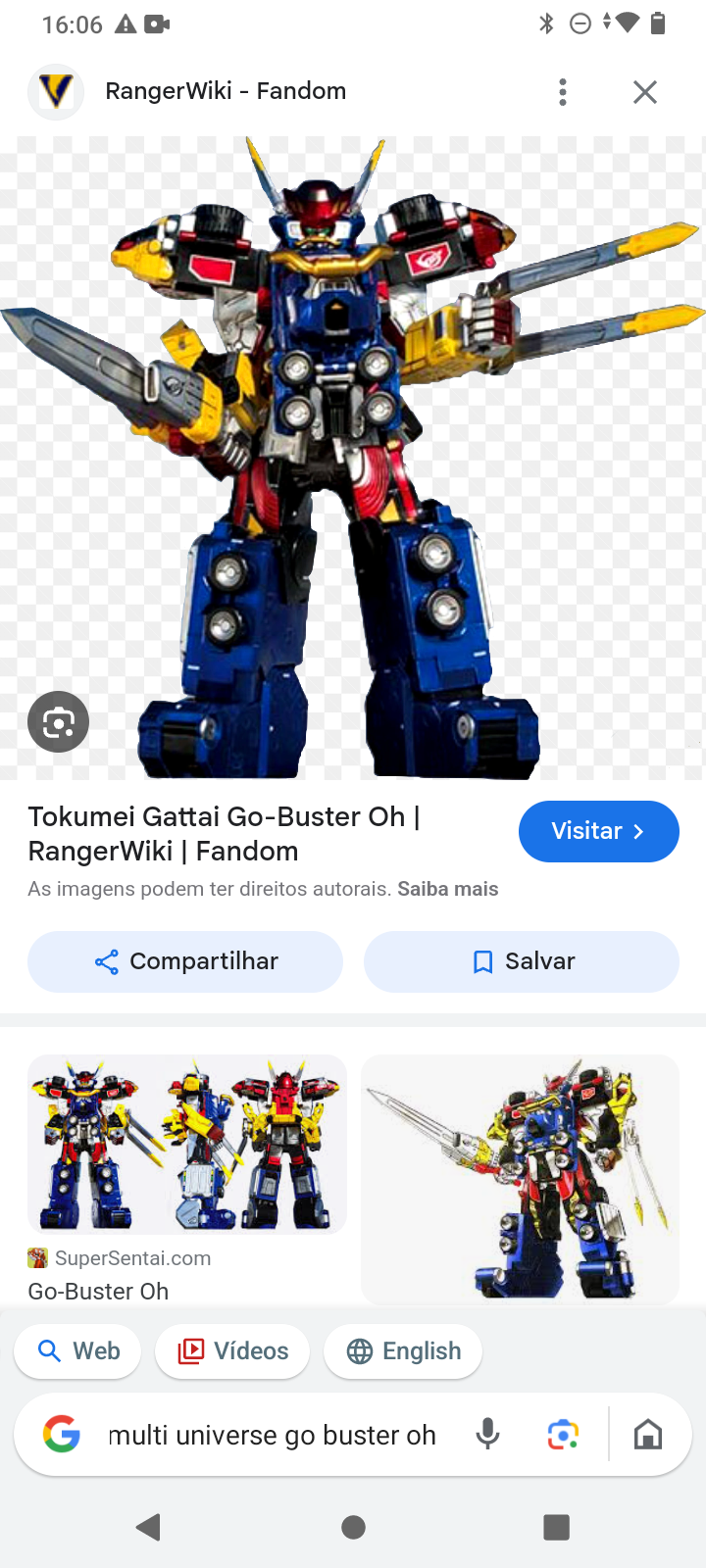 Go buster oh