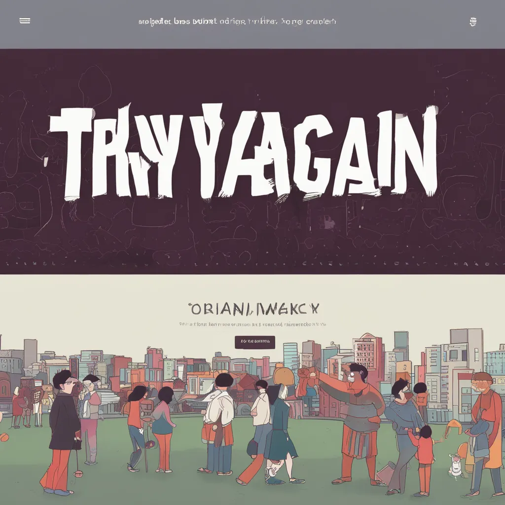 try again