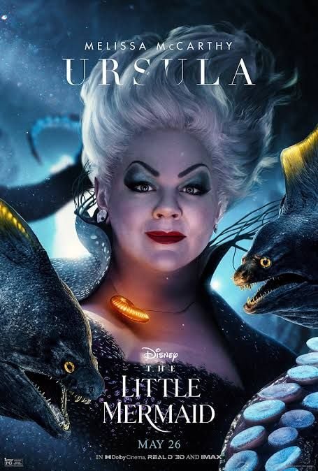 Ursula (Melissa McCarthy, Disney The Little Mermaid 2023)