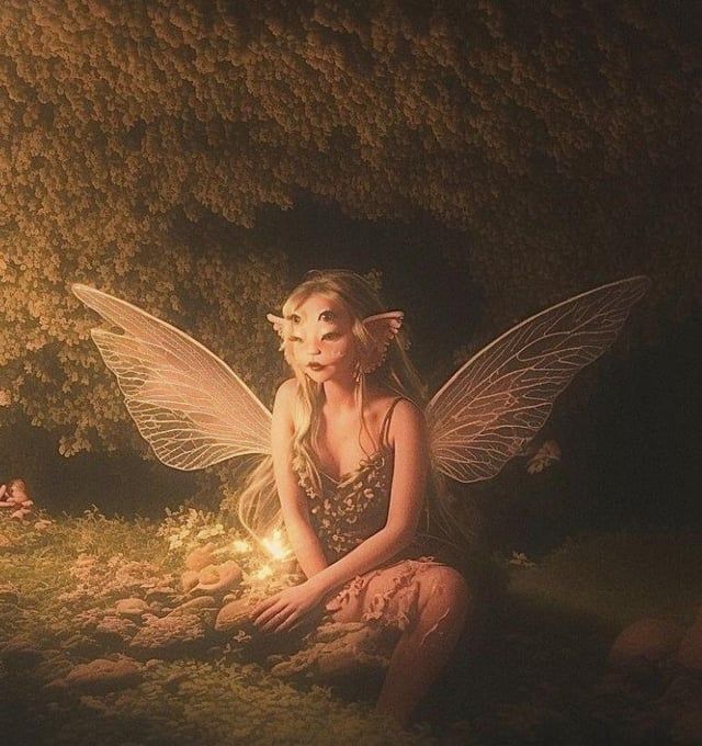Melanie Martinez but with vocal effects