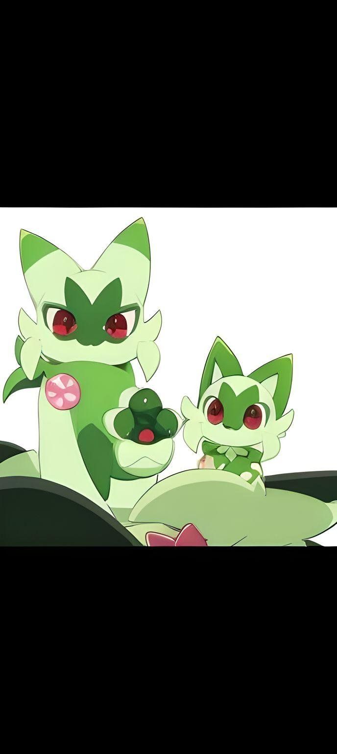 floragato and sprigatito