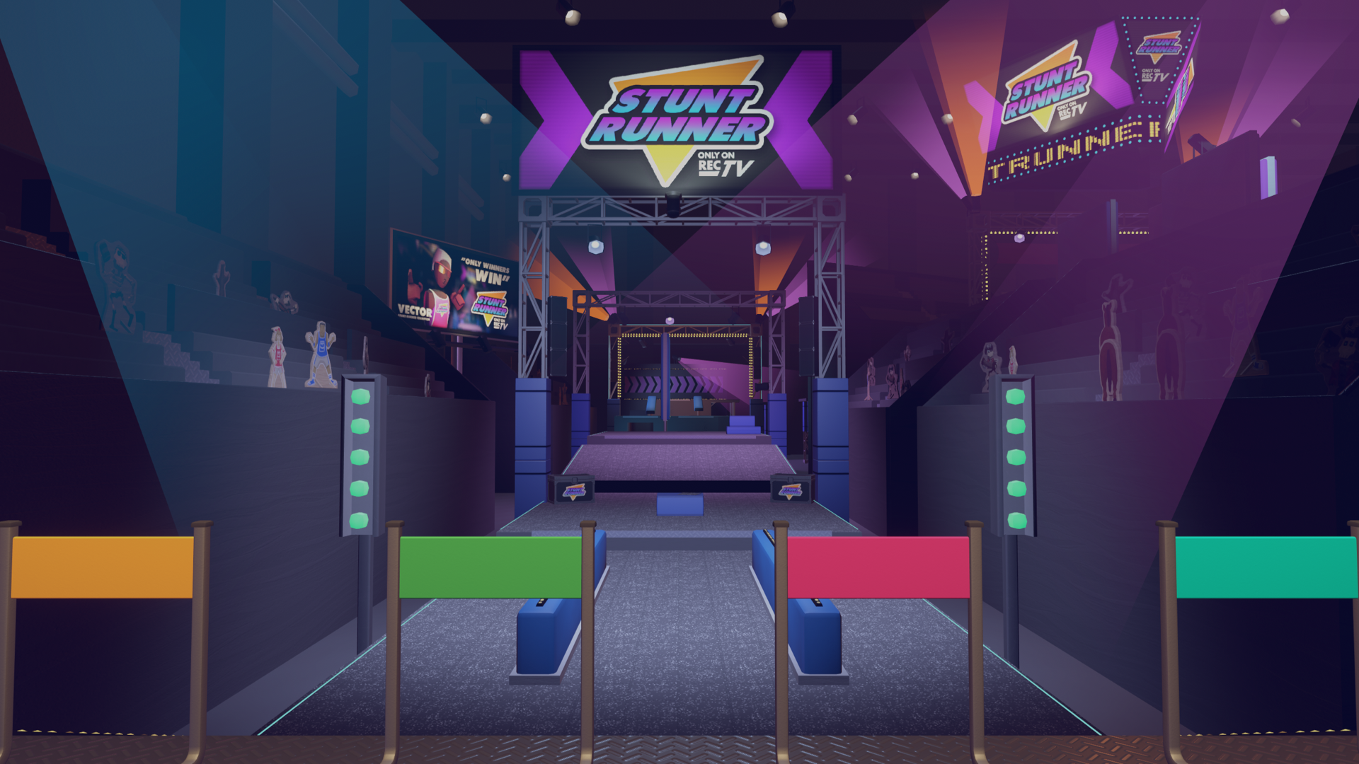 ^StuntRunner Announcer | Rec Room