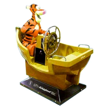 tigger boat kiddie ride