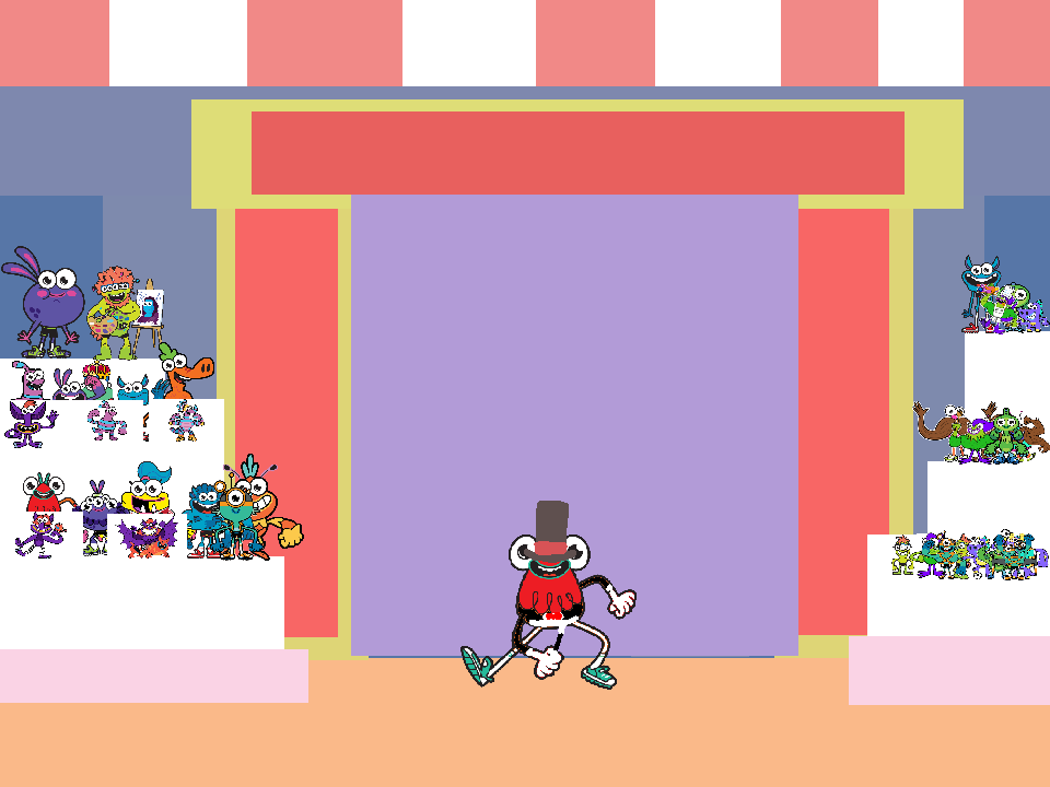 Tiny O Flexem the magician (Circus brothers)