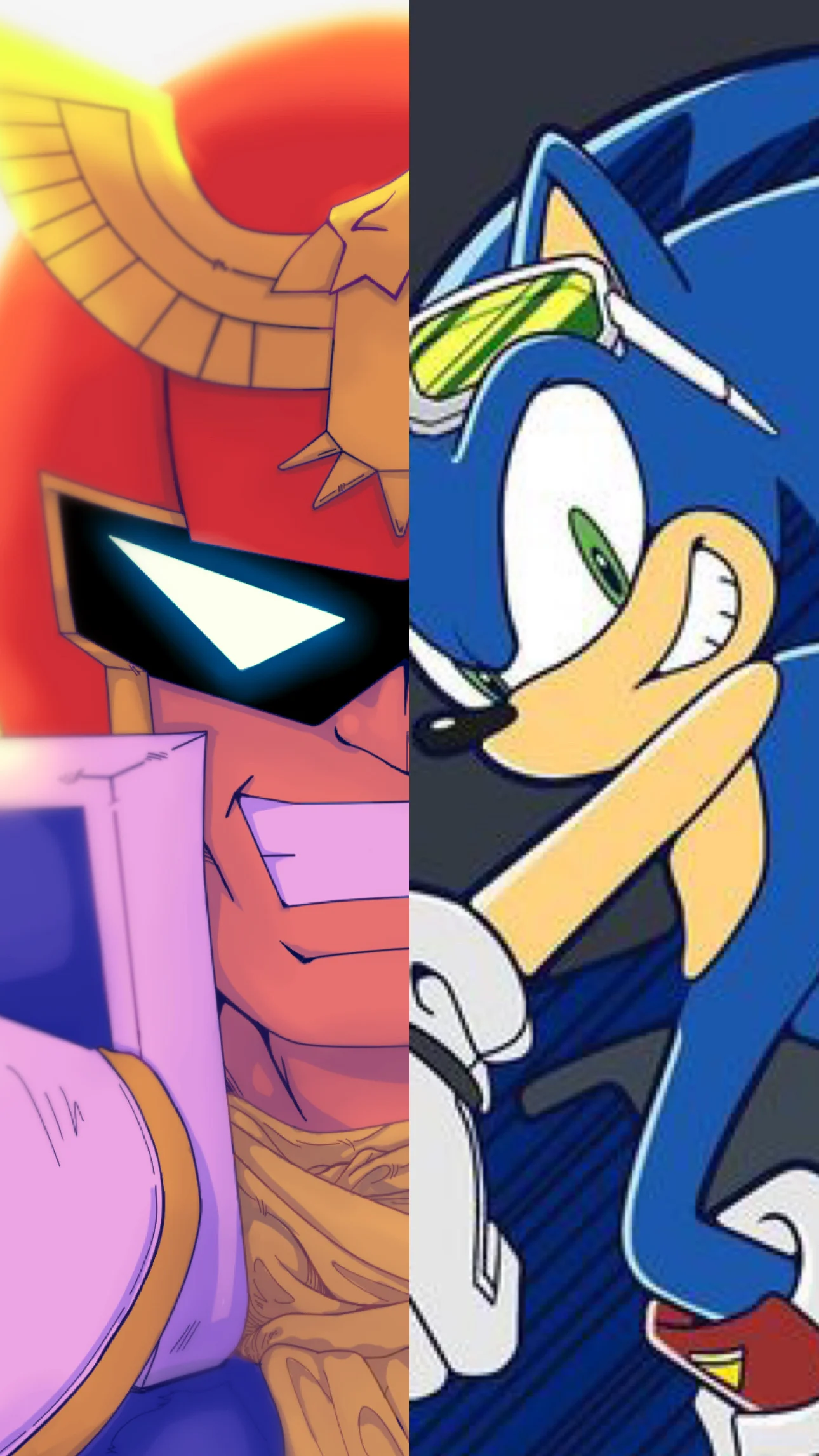 Sonic [Jason] + Captain Falcon [Ryo]