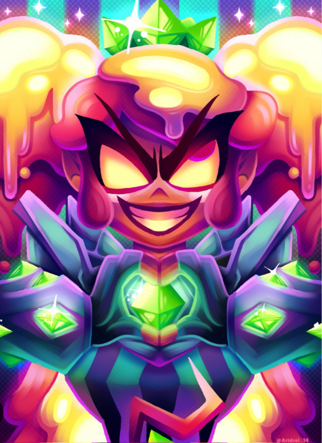 Magma Mandy (if she had her own voice)