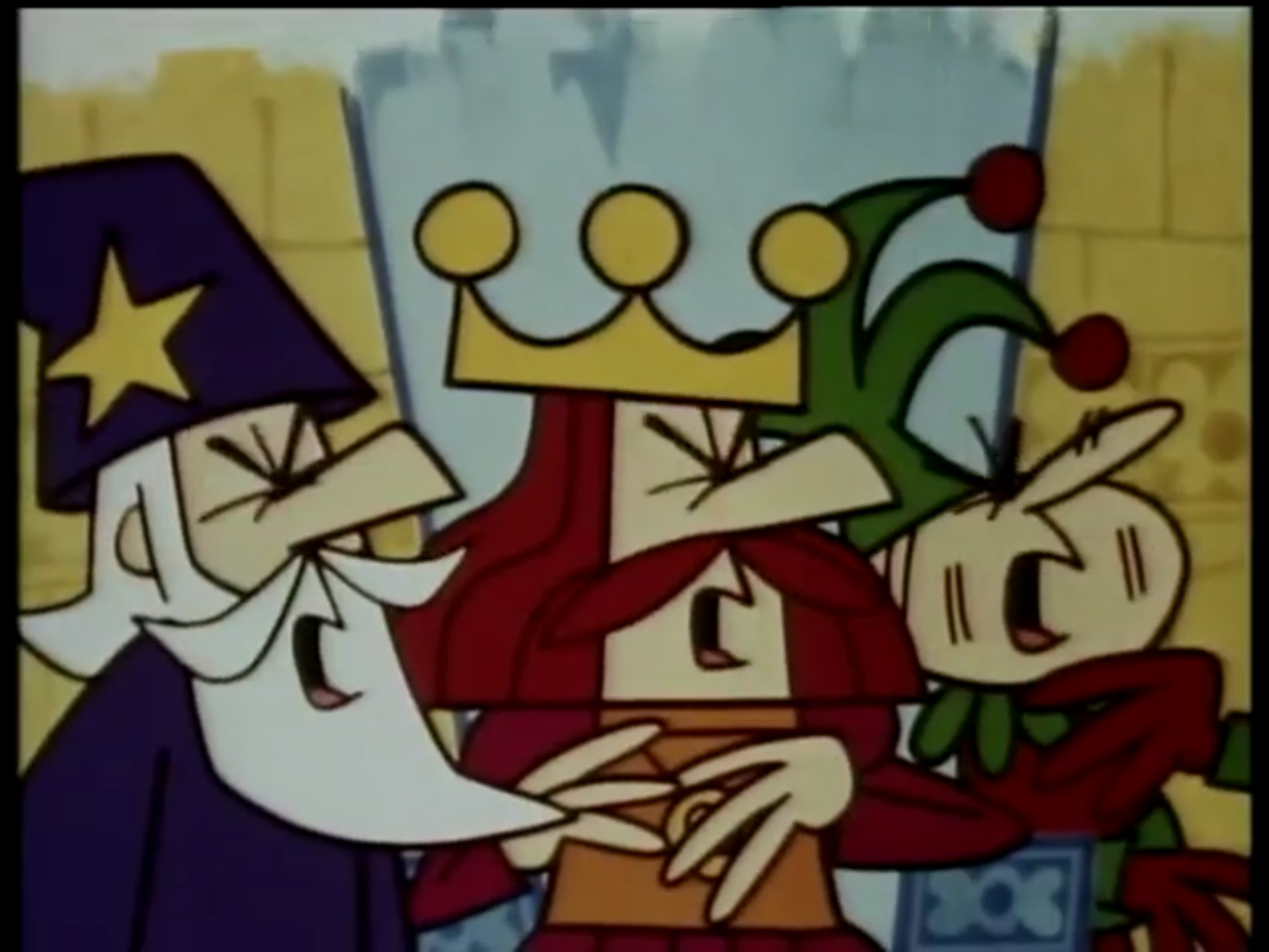 Merlin King Arthur and jester say that wishing well RARE VOICE