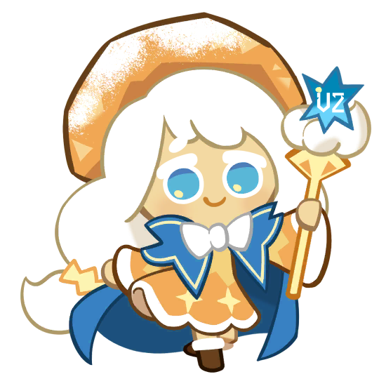 Cream Puff Cookie (Cookie Run: Kingdom, Japanese - CV: Shizuka Furuya) (Updated Model)