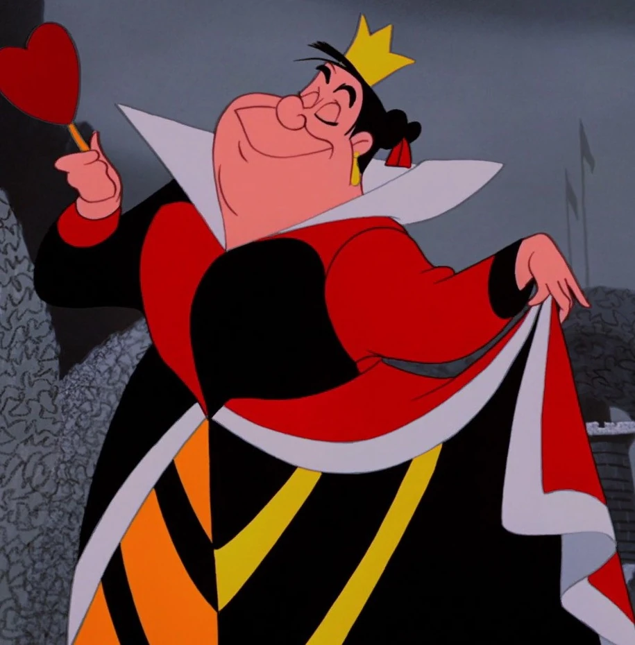 Queen of Hearts (Verna Felton) (Alice in Wonderland)
