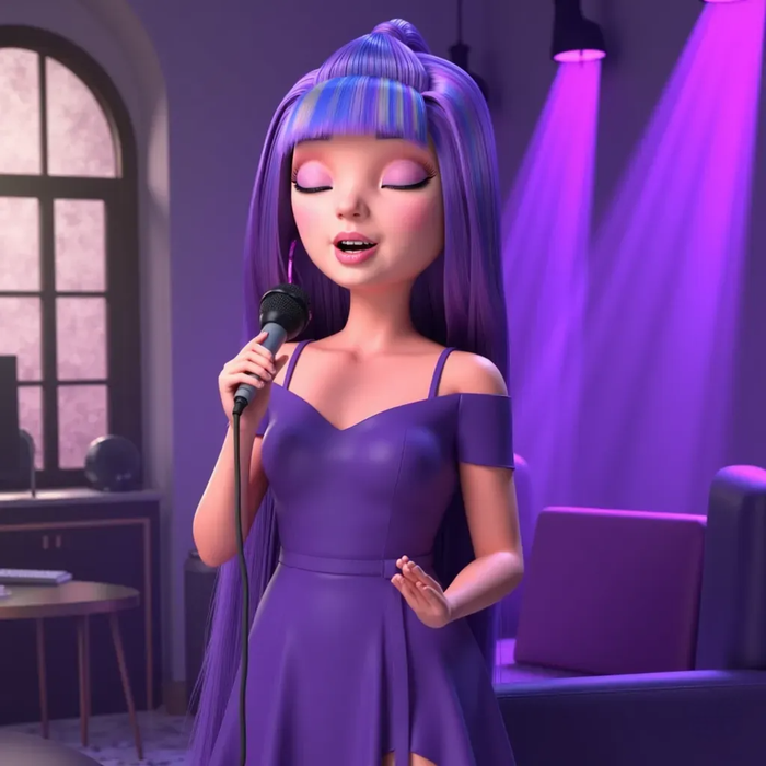 Violet Willow (singing voice, Rainbow High)
