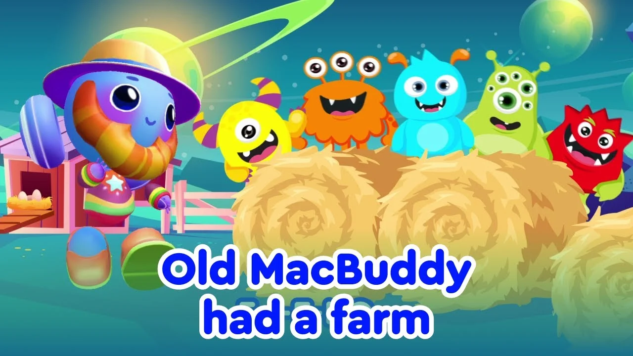 Old MacBuddy Had A Farm | Nursery Rhymes & Kids Songs | Old MacDonald Had A Farm Cover | Buddy.ai