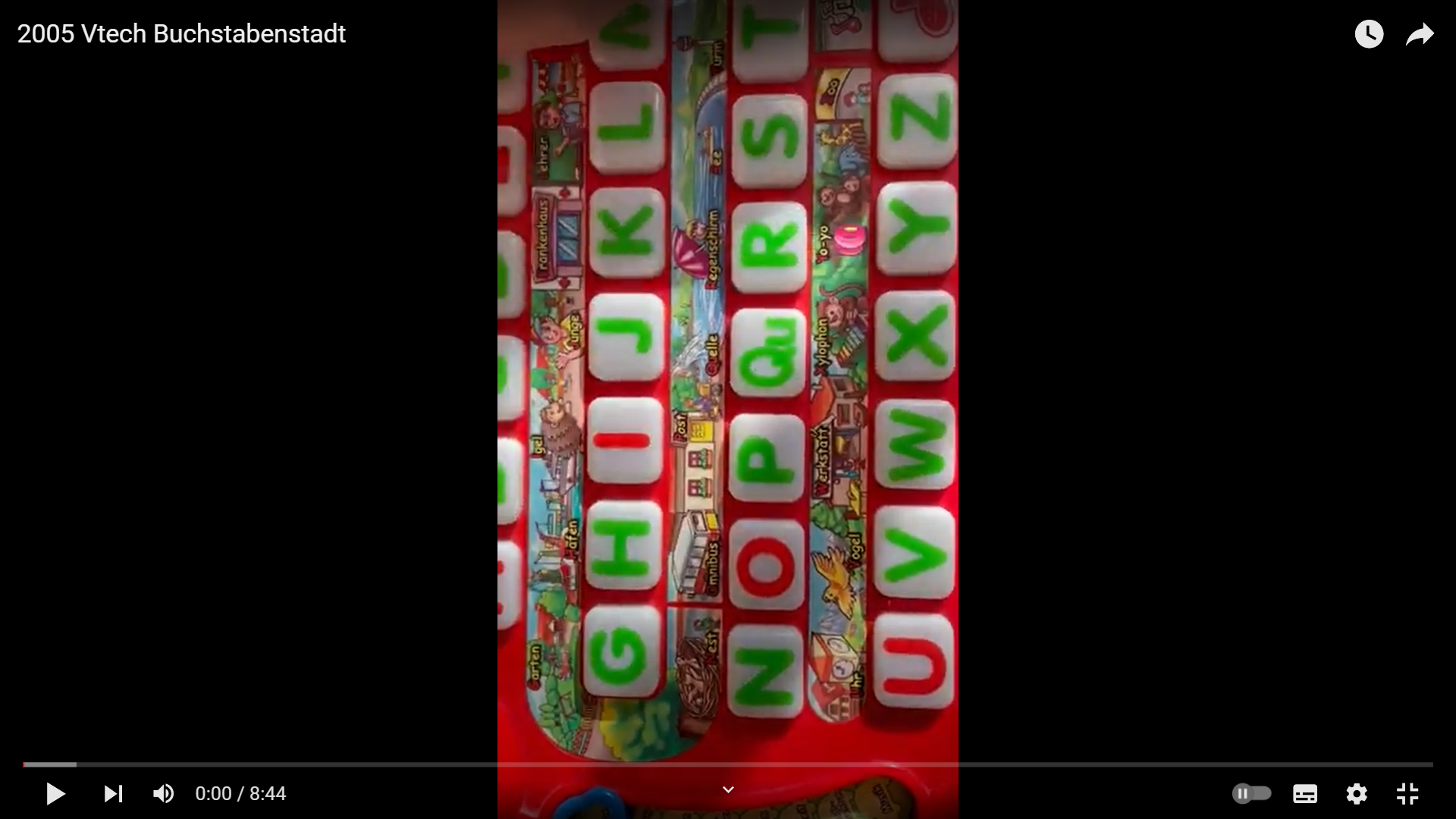 VTech Buchstabenstadt (Touch & Discover Alphabet Town Gemran)