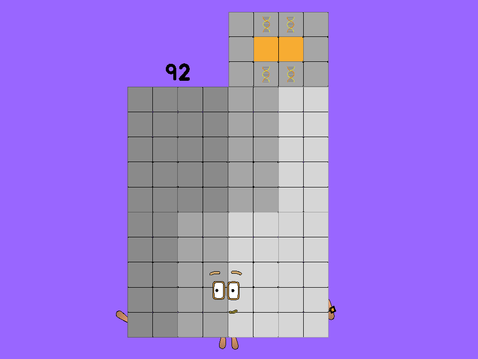 numberblock 92