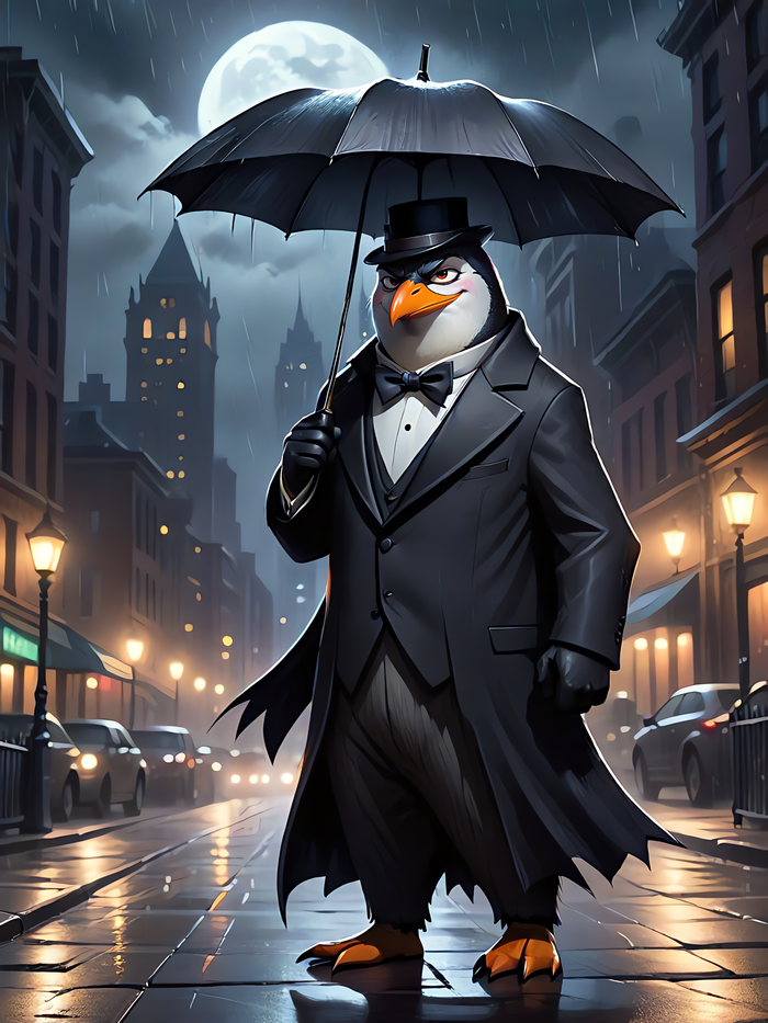 Penguin (Shmedeajames x Agentredgirl crossover)