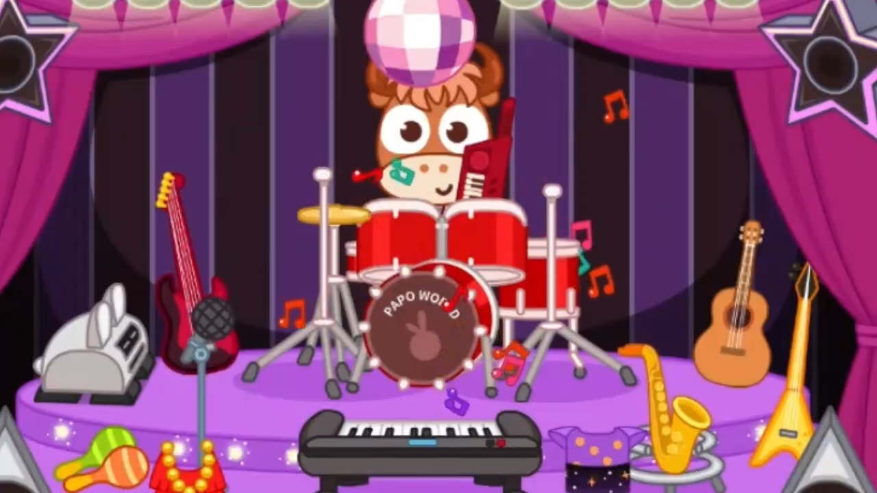 Otto the Keytar Drums (Otto with Keytar and Drums)