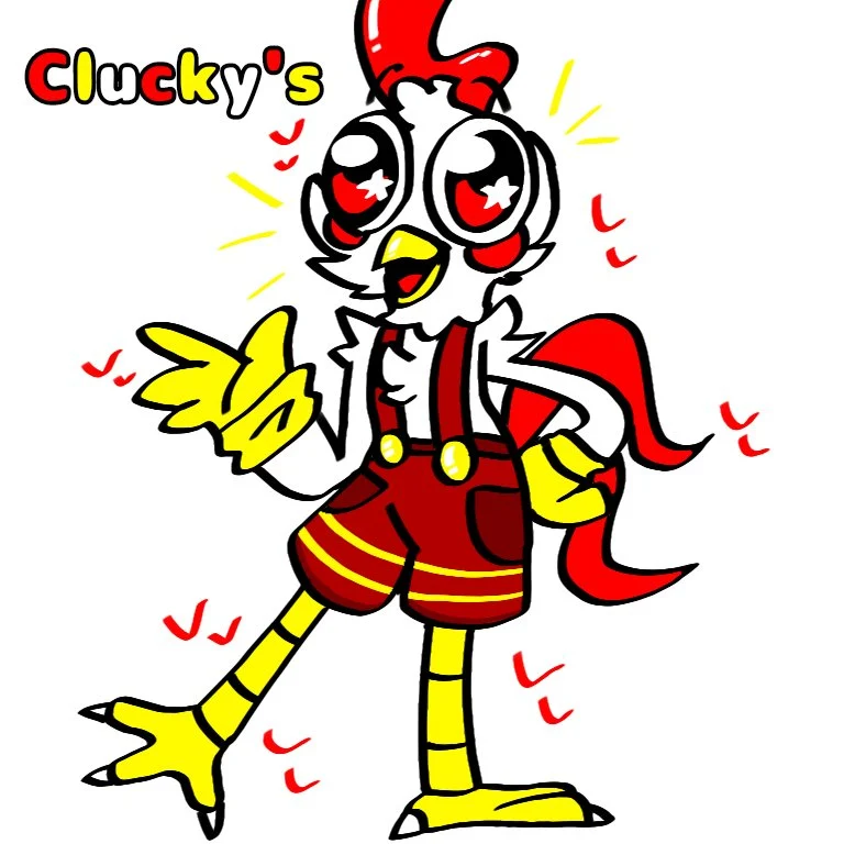 Clucky The Chicken (Clucky's) (Voz En Español Latino)