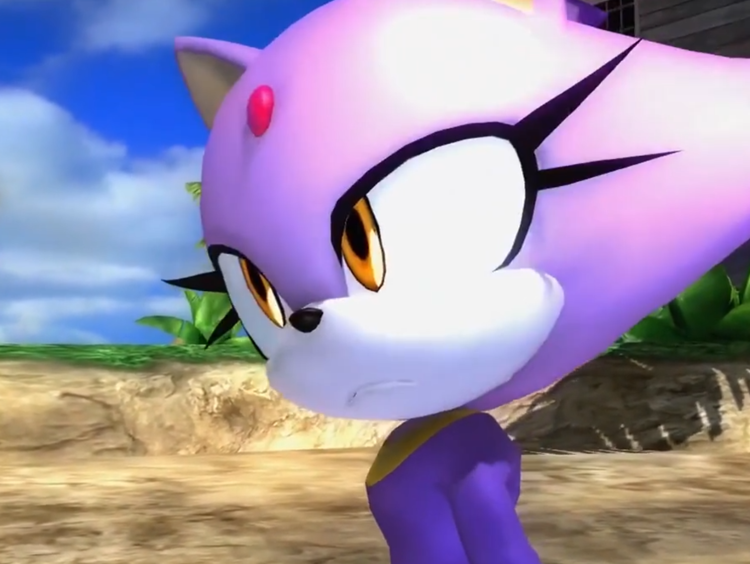 Blaze the cat(JP Sonic the hedgehog 2006)