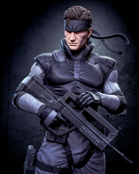 SOLID SNAKE (EMMANUEL BONAMI) FRENCH