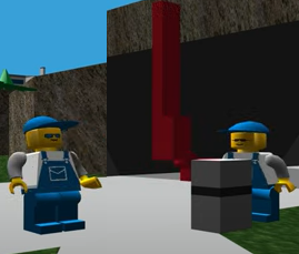 Bumpy Kindergreen and Jack O. Trades (LEGO Island)