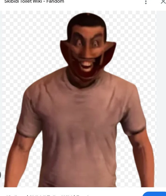 Infected skibidi human