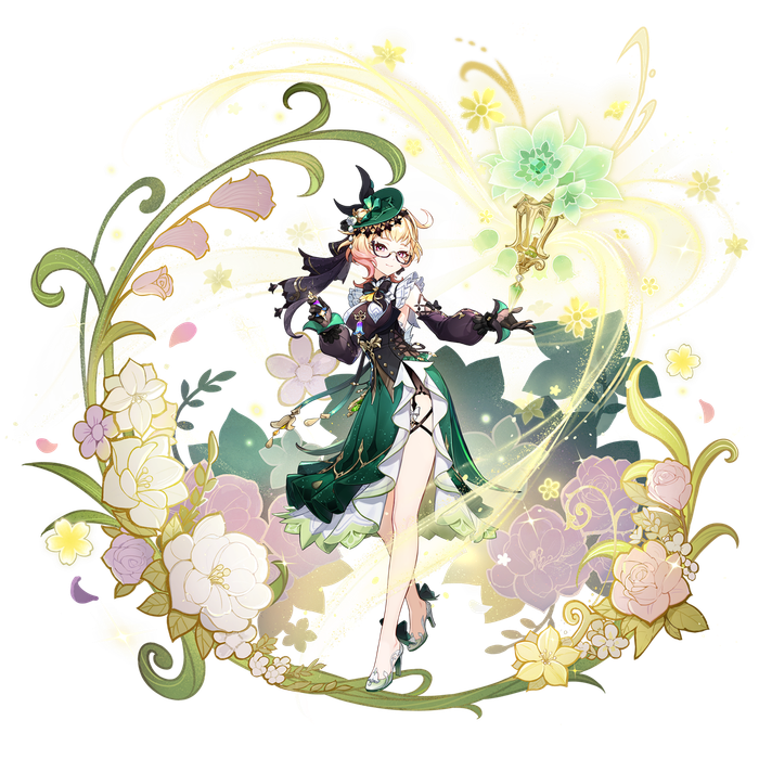 Emilie (Genshin Impact, Japanese - CV: Yoko Hikasa)