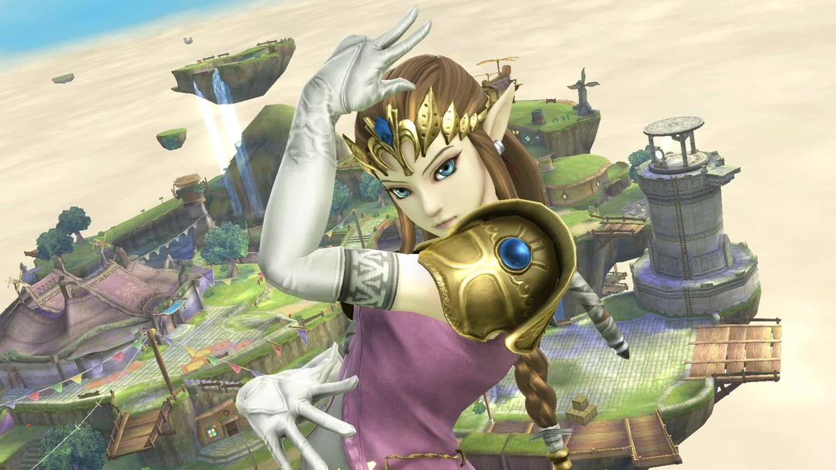 Princess Zelda (SSBB / Super Smash Bros Brawl) (SSB4 / 3DS & Wii U) (The Legend of Zelda: Twilight Princess)