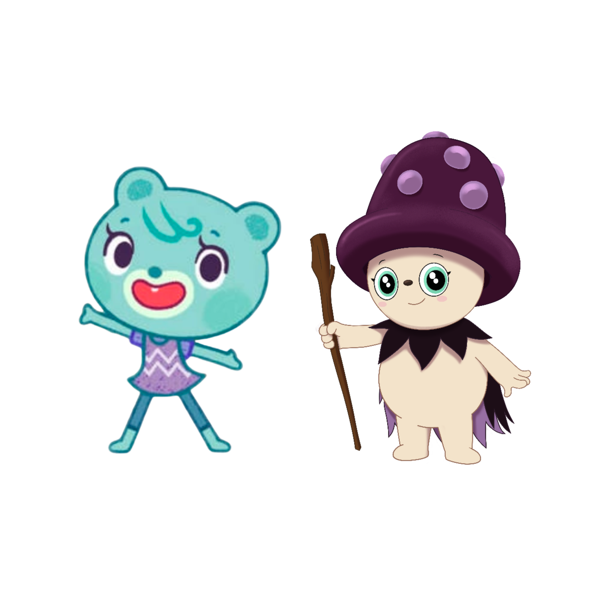 Tash (Tish Tash)/Gloomy (Tulipop Tales) (V2)
