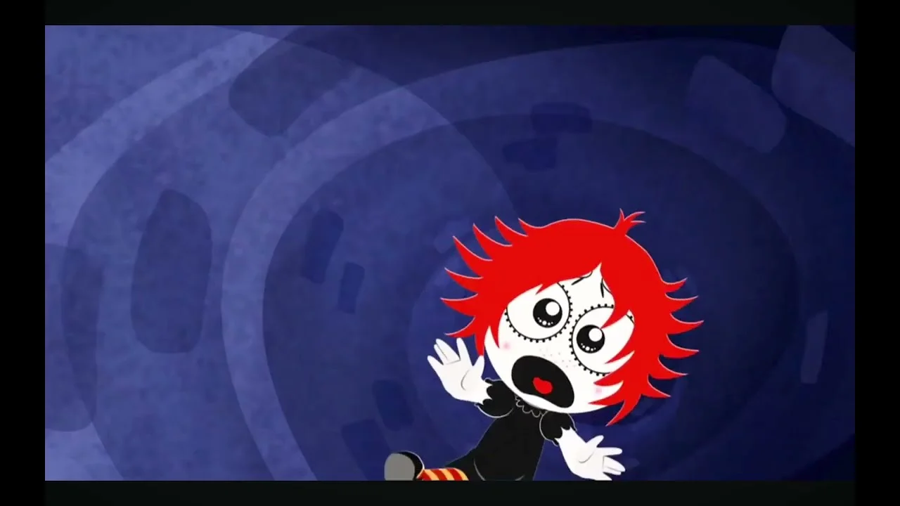 Literally The Ruby Gloom Falling Screaming