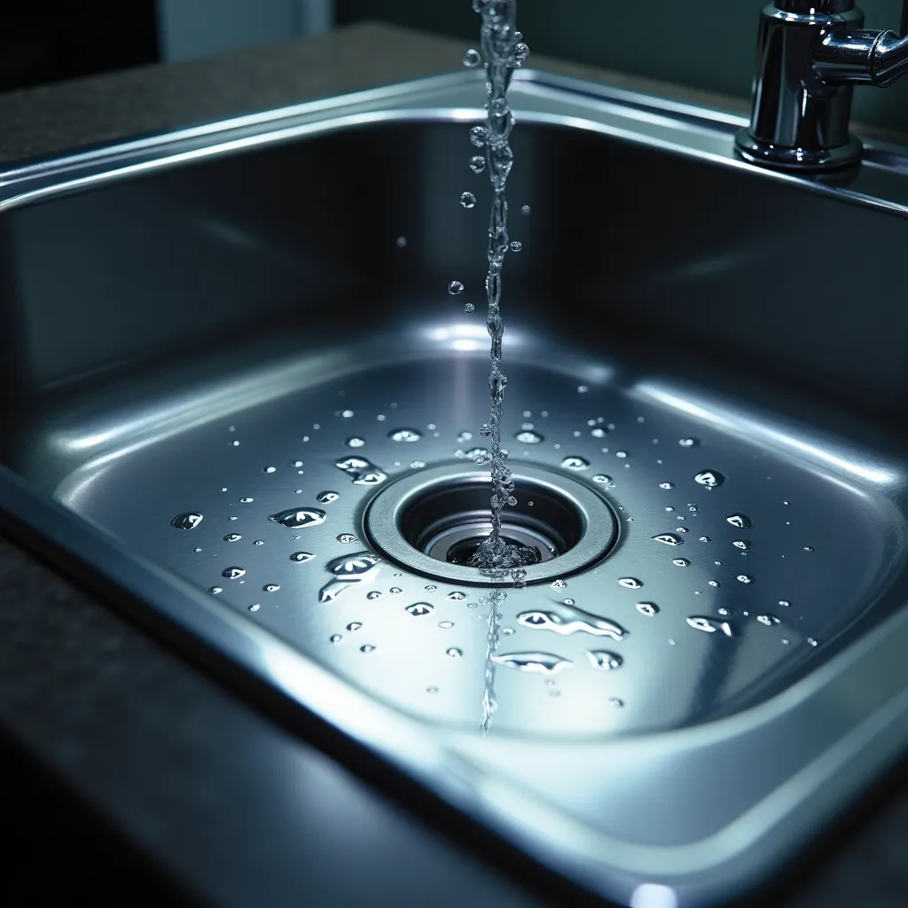 tie's scary sink