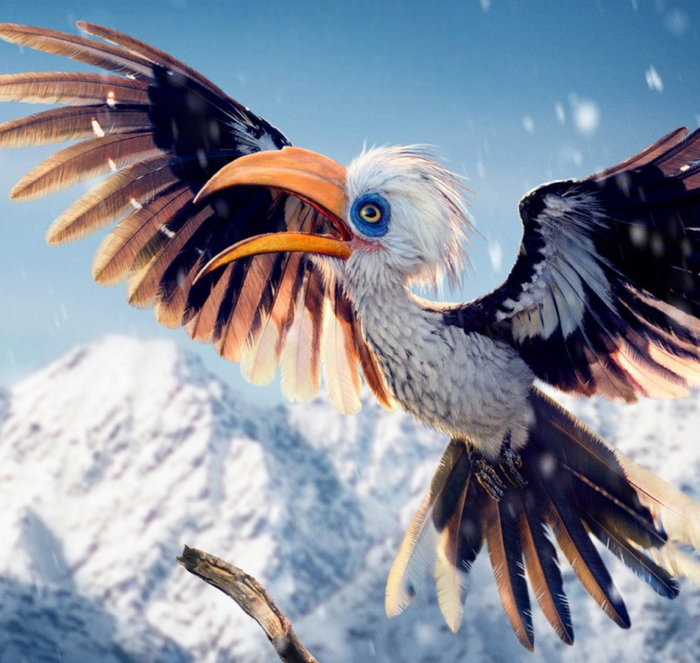 Zazu (Preston Nyman) (Mufasa The Lion King) (2024)