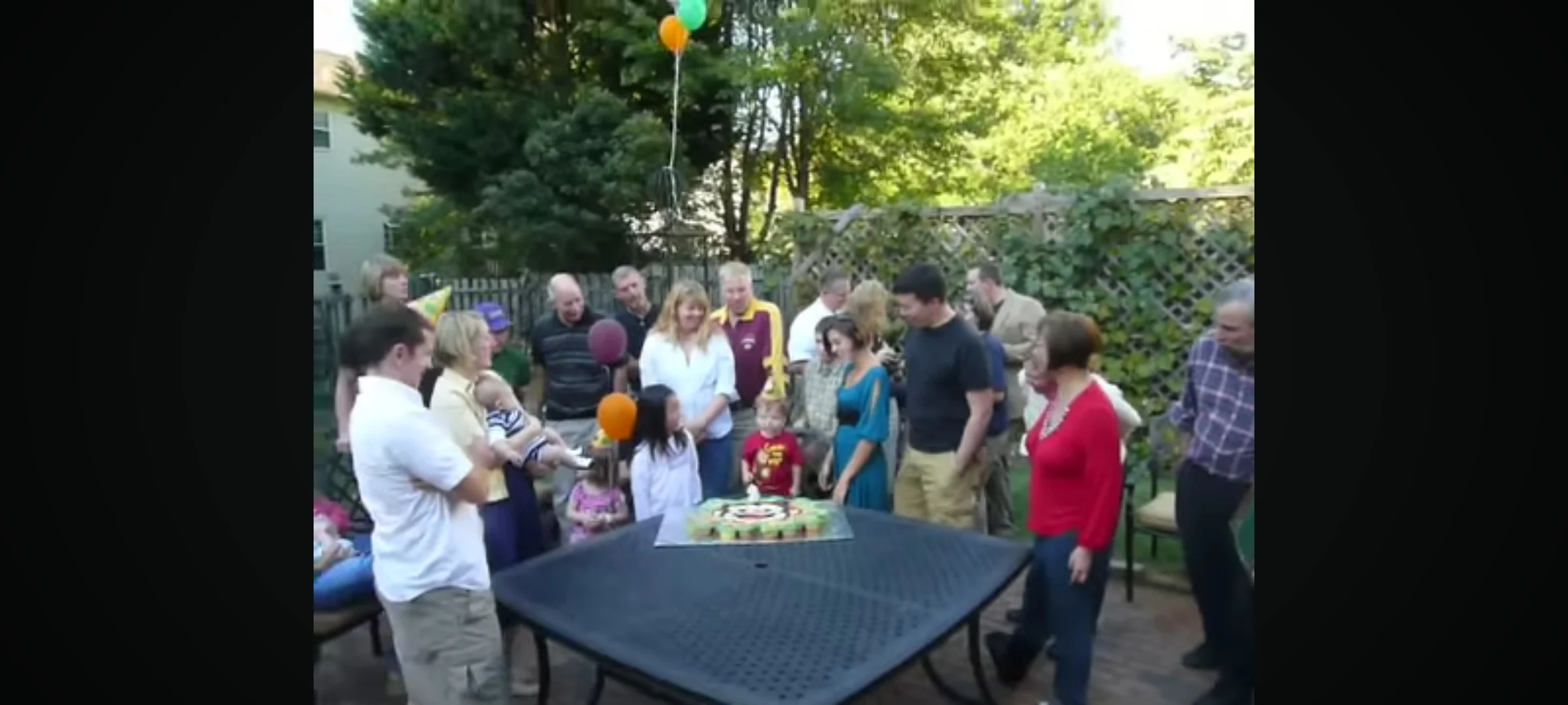 The Singing Guests From Happy 2nd Birthday Christopher