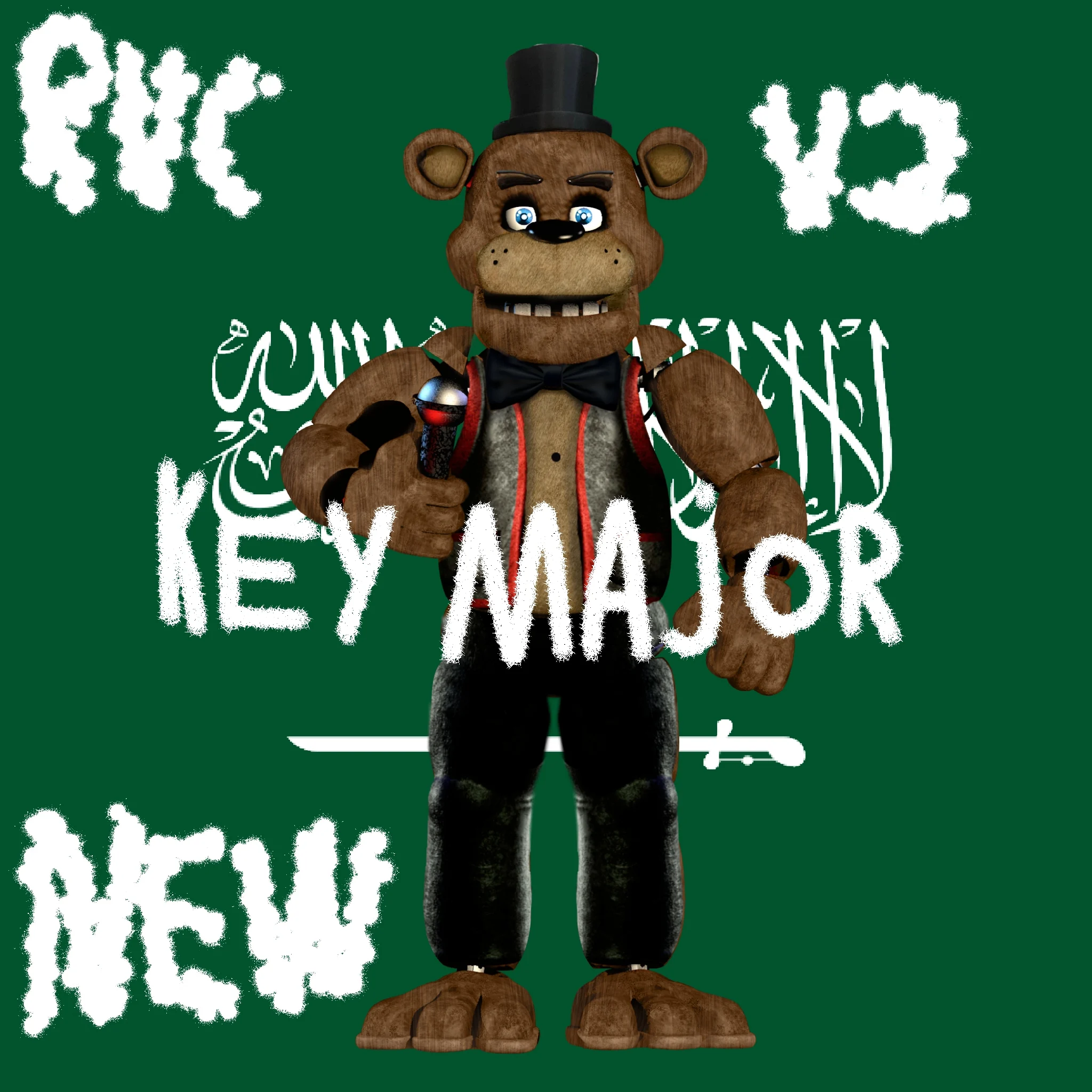 Fnaf 1 song (the living tombstone) (arabic version) (major key)