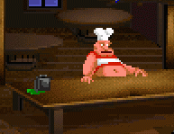 Scumm Bar Cook (The Secret of Monkey Island) (LucasArts)