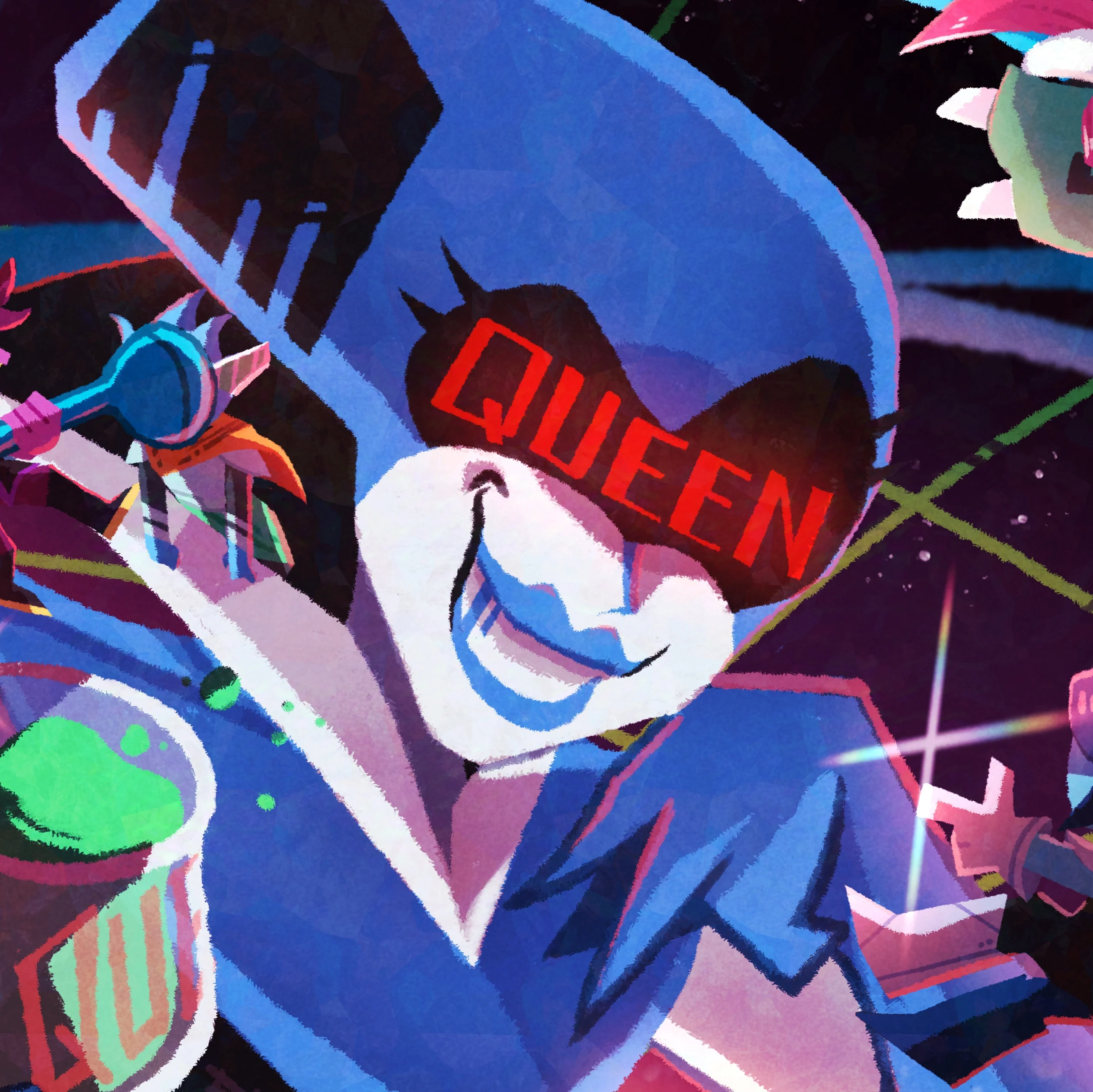 Queen Deltarune (QueenCreeps)