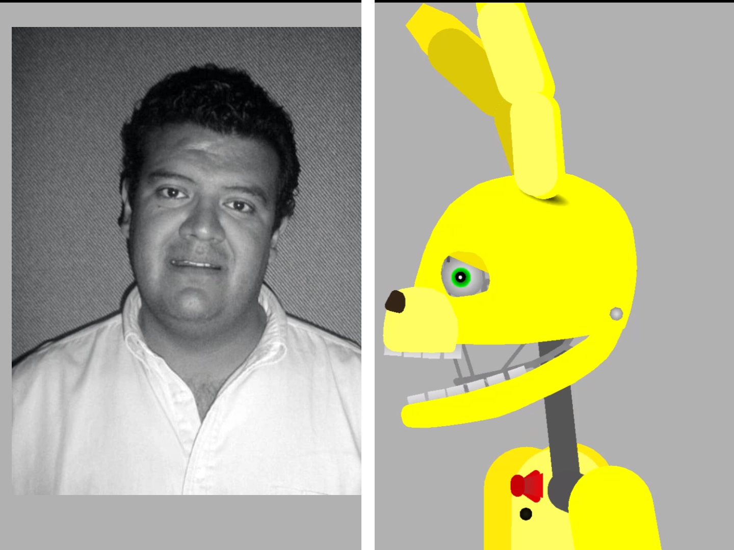 Voz - FNaS (Happy) - Español Latino México - José Carlos Moreno - SunningBonnie el Conejo