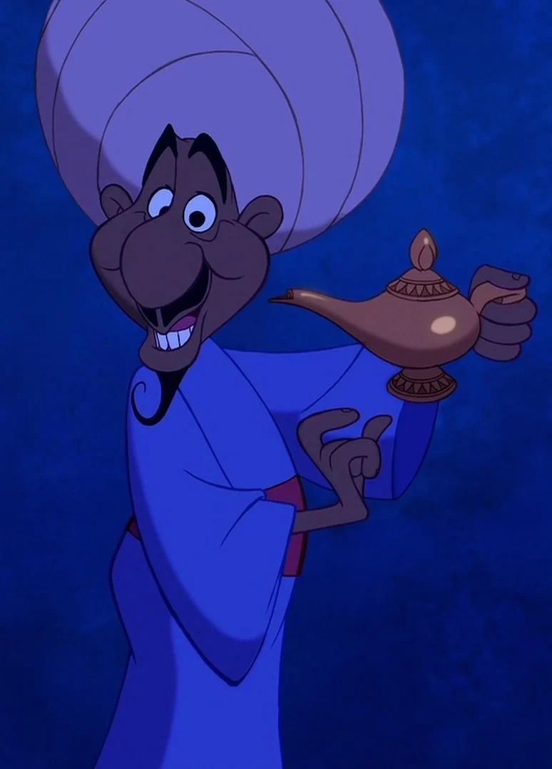 Peddler (Aladdin, Read-Along Book, 1992) (Jim Cummings)