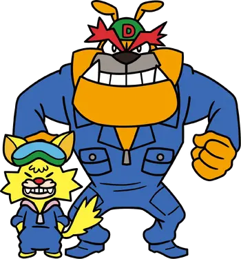 Both Dribble and Spitz (WarioWare: Gold)