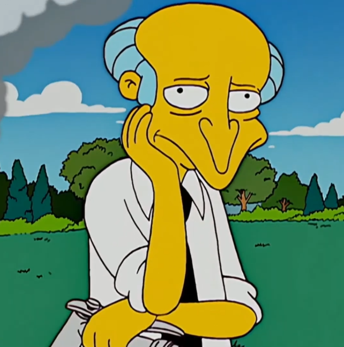 Montgomery Burns (Fr, Michel Modo)