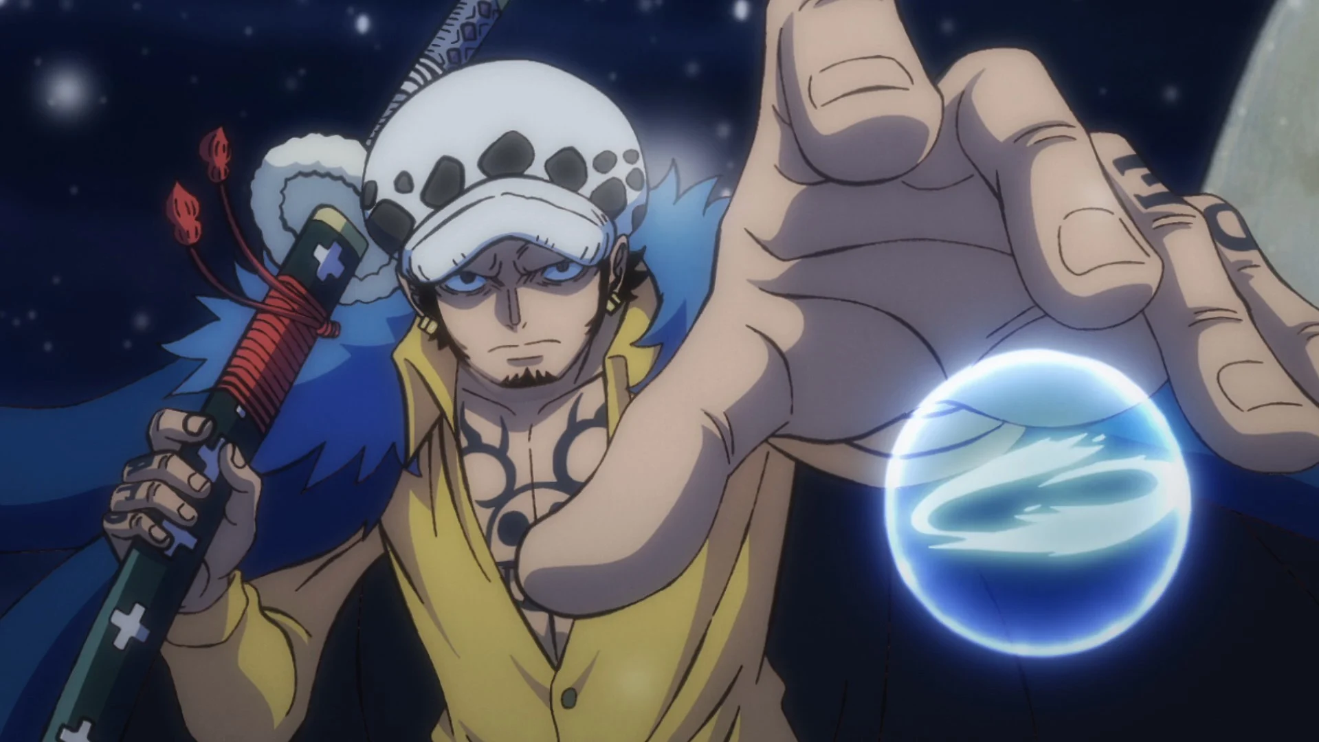 Trafalgar D. Water Law Eng Dub